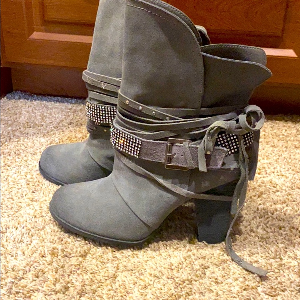 Naughty monkeys suede boots